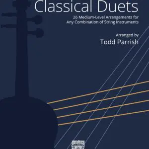 The book cover of Carl Fischer’s “Compatible String Ensembles: Classical Duets”