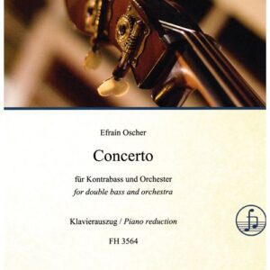 Poster for Oscher Concerto for Double Bass