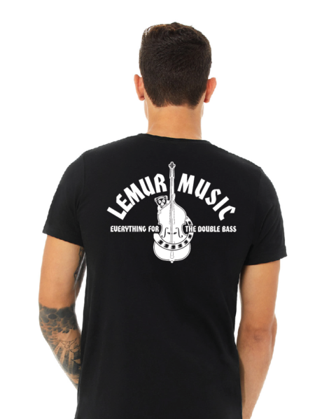Lemur Music merchandise being worn by a man