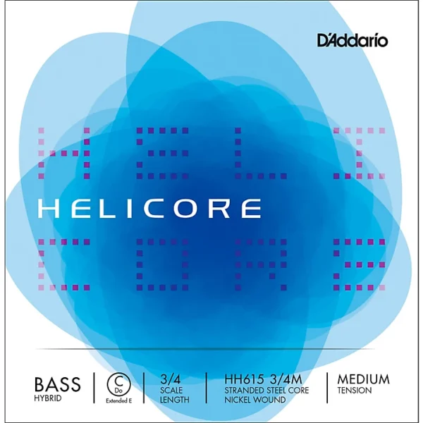 Helicore logo in blue color for Bass Hybrid