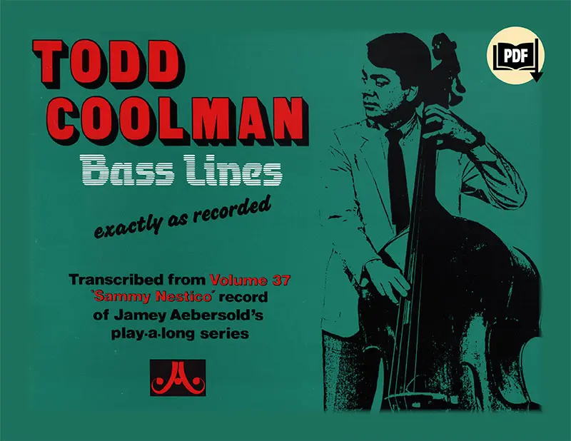Todd Coolman Bass Lines poster
