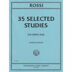 Thirty five Selected Studies for string bass