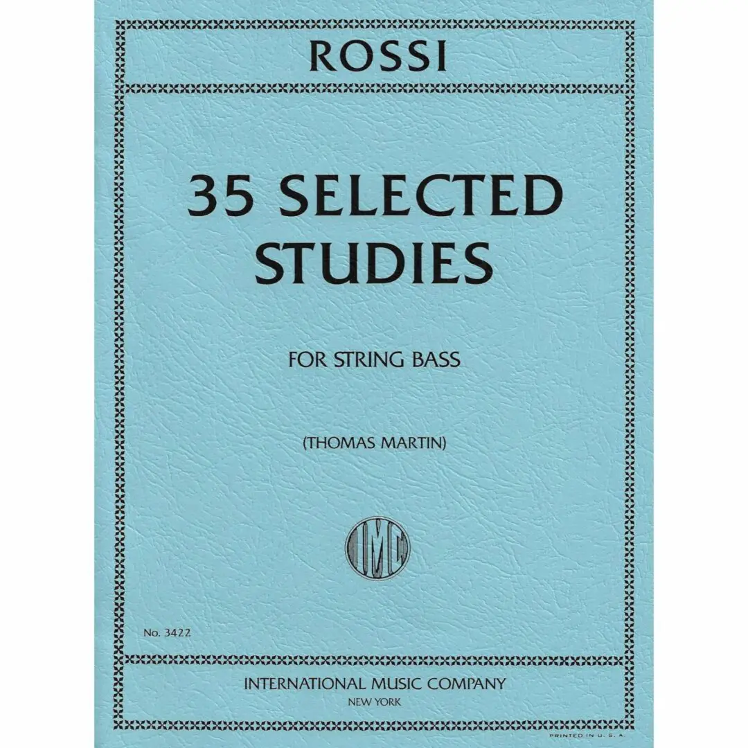 Thirty five Selected Studies for string bass