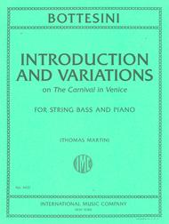 Introduction and Variation for String Bass and Piano