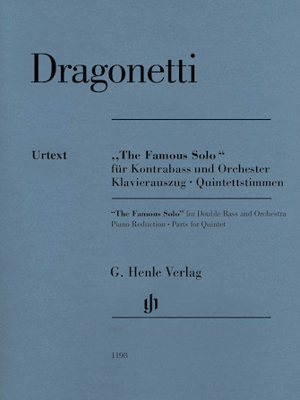 HEN1198-Dragonetti (Glockler) The Famous Solo