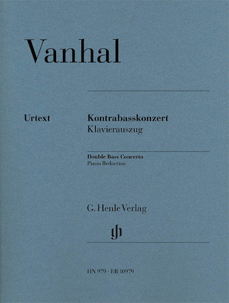 HEN979-Johann Baptist Vanhal (Glockler) Double Bass Concerto