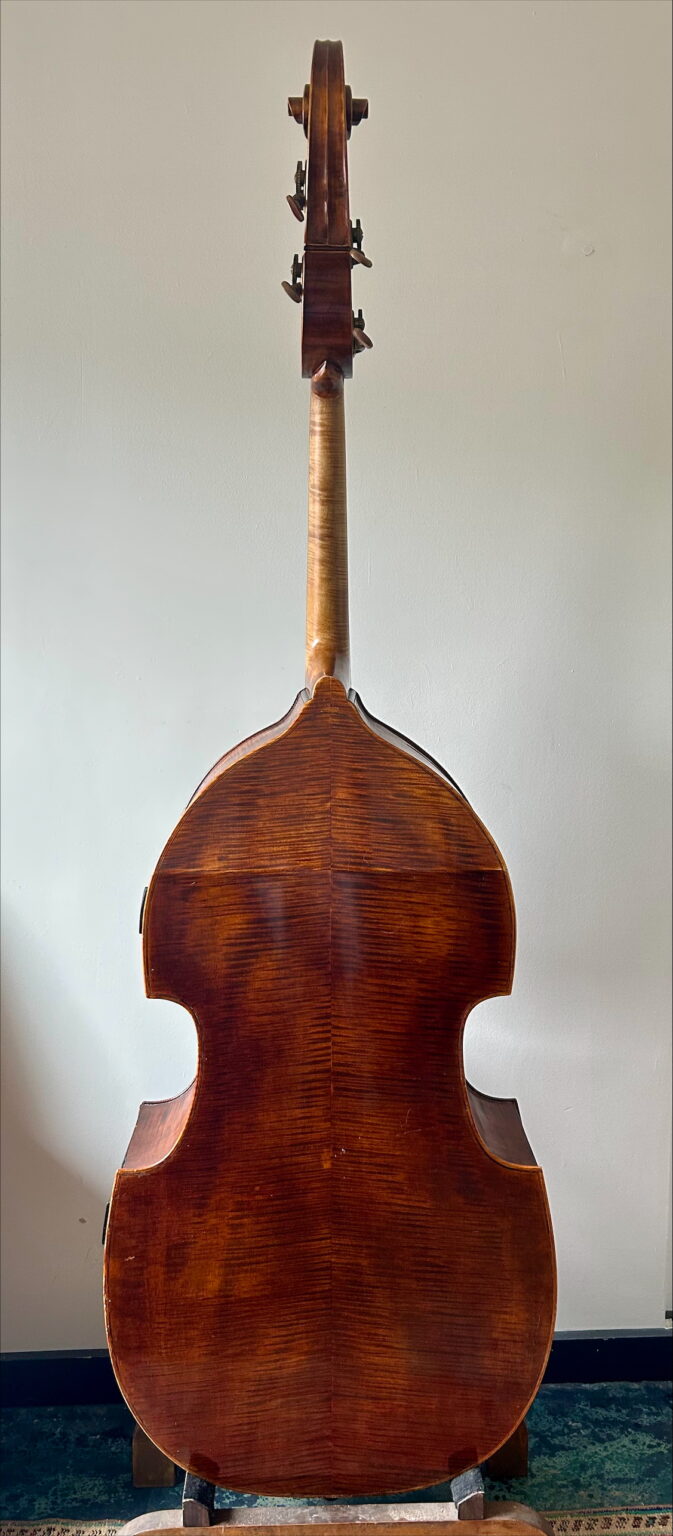 Bass Rani Back BASTOCK722 - Budapest Carved Bass~ Circa 2004 - lemur music